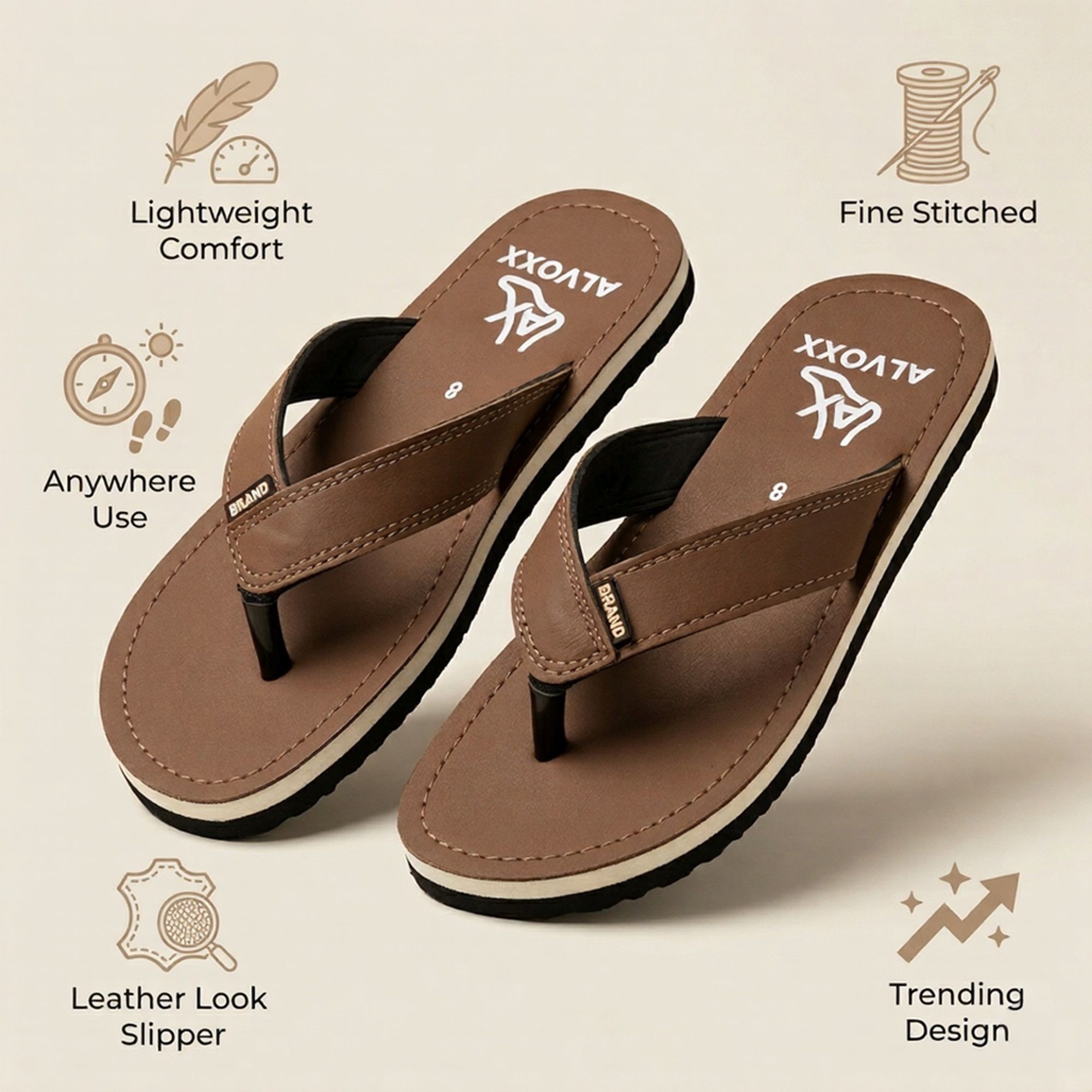 alvoxx Men Flip Flops-picture-14