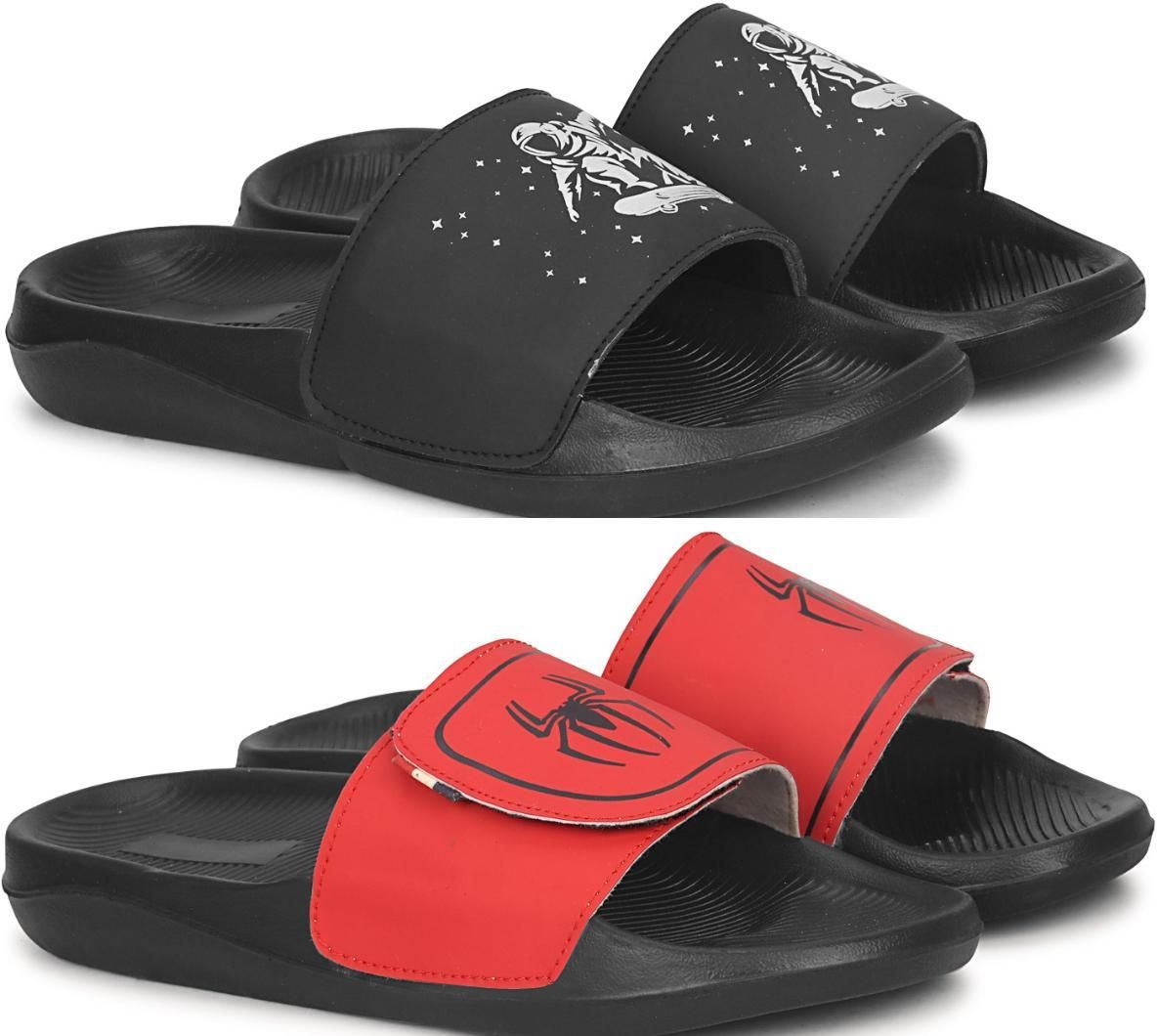 foot print Men Slides-picture-39