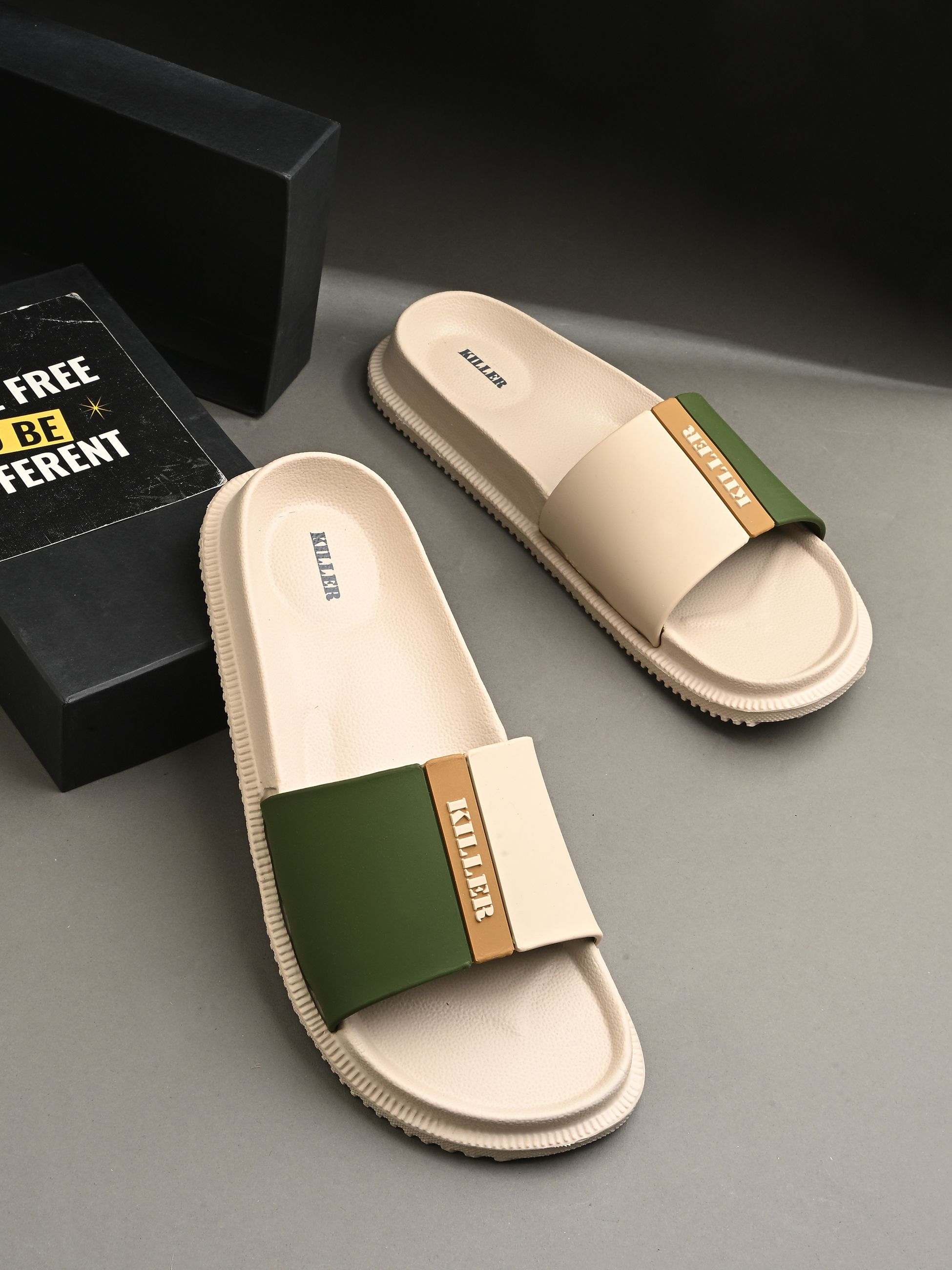 killer Soft Comfortable Chappal Casual Lightweight Men Slippers for Daily Wear Men Slides-picture-30