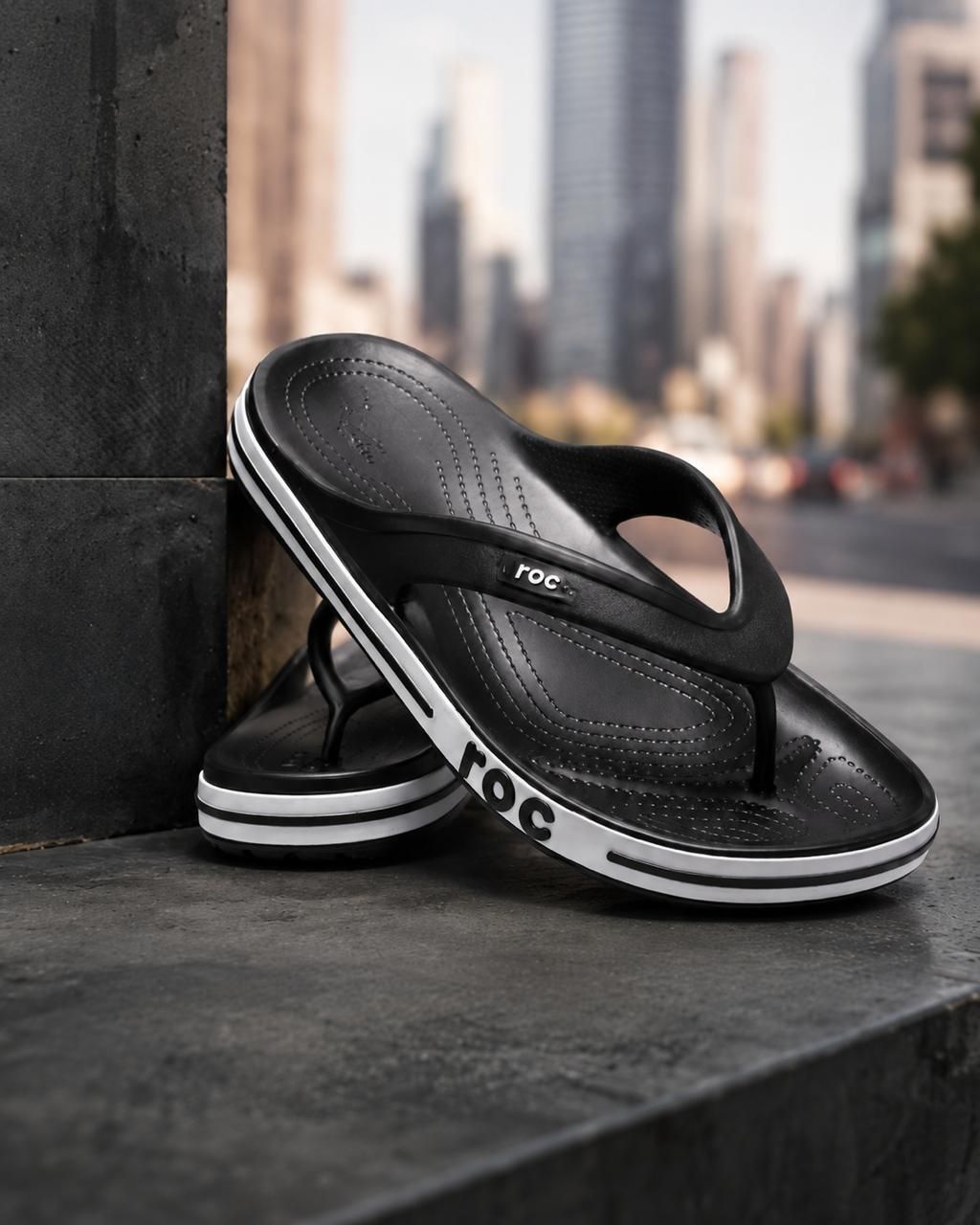 solitaire Men Flip Flops-picture-12