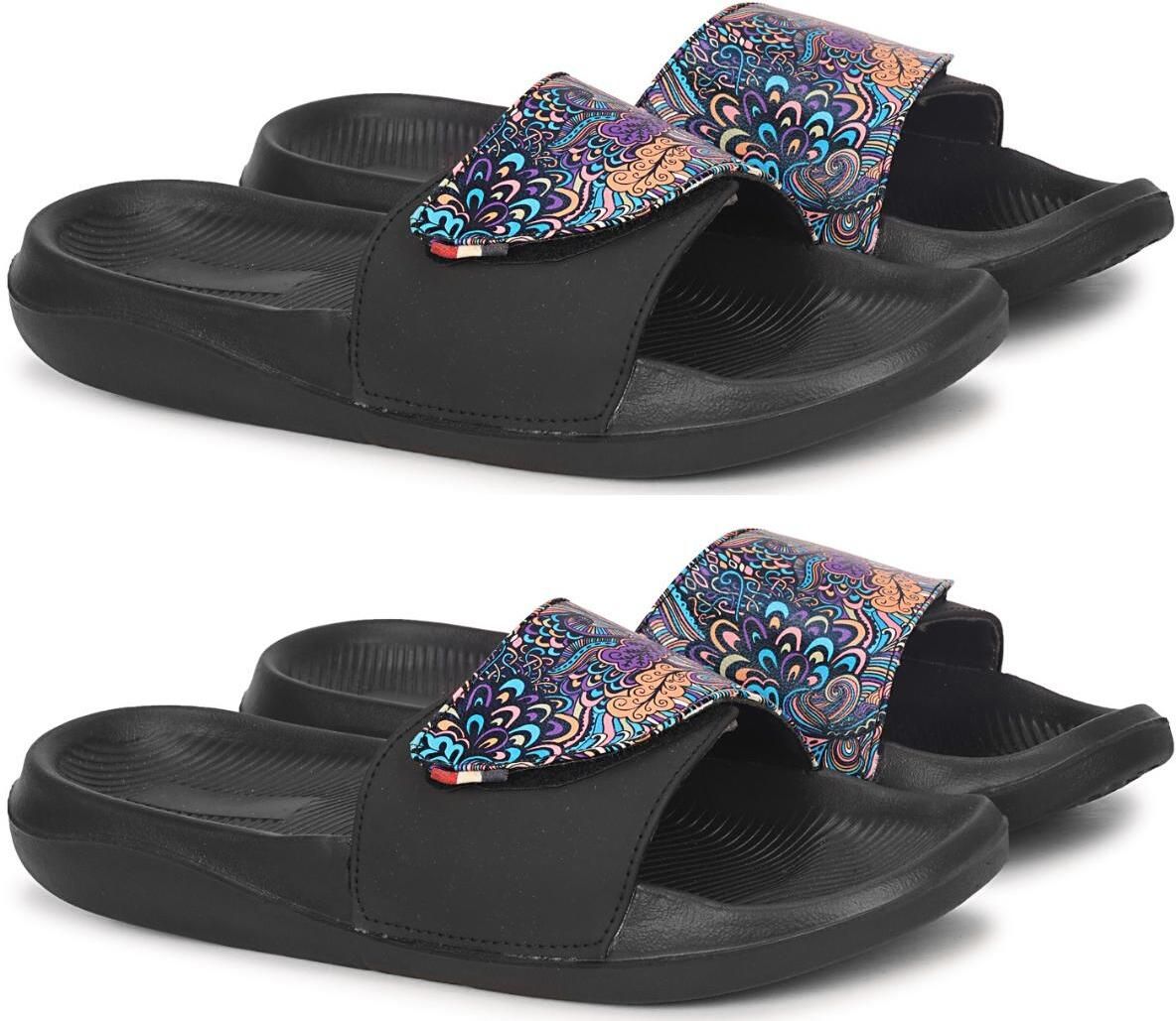 foot print Men Slides-picture-44
