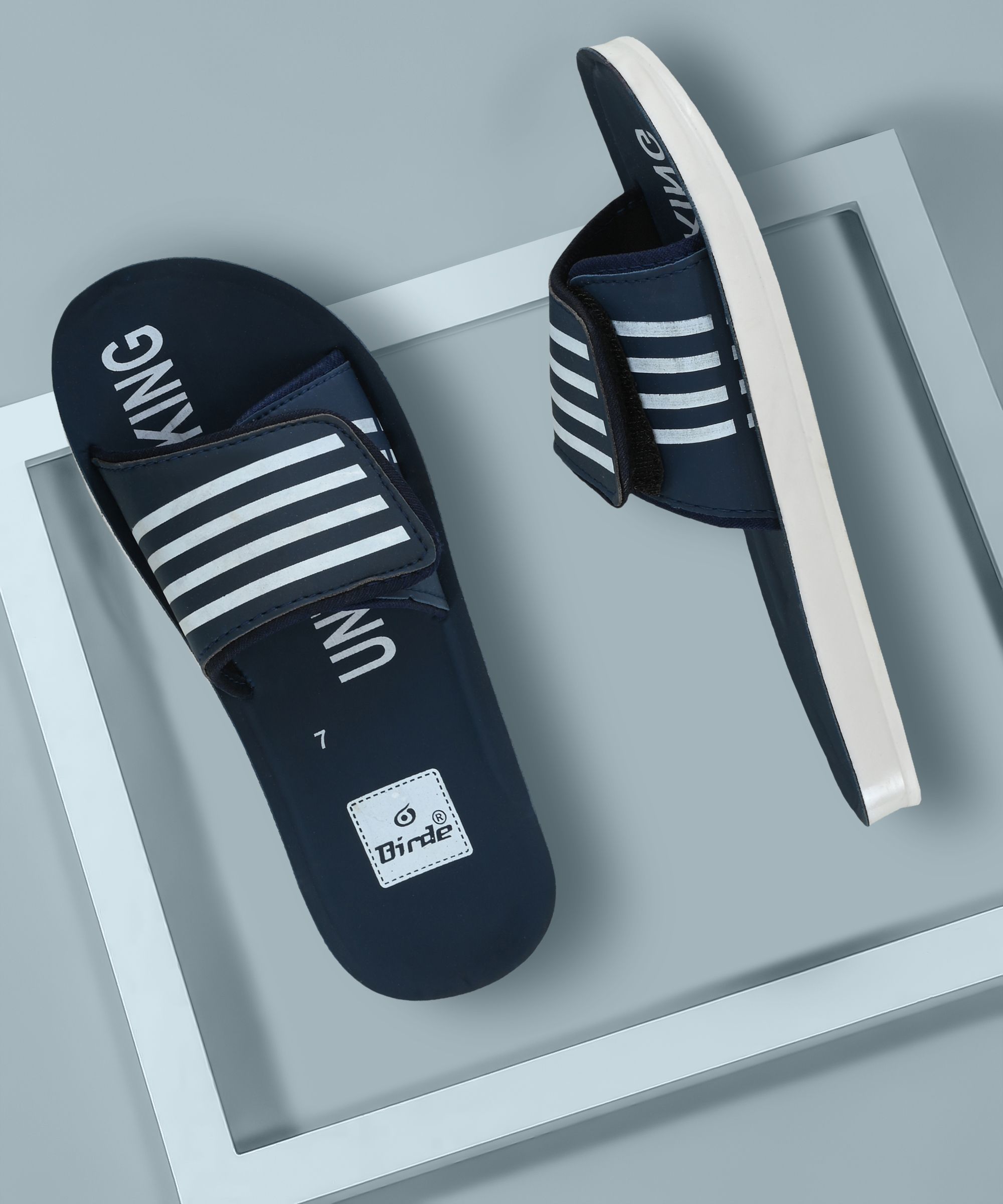 Comfortable Lightweight Regular Wear Men Slides-image-35
