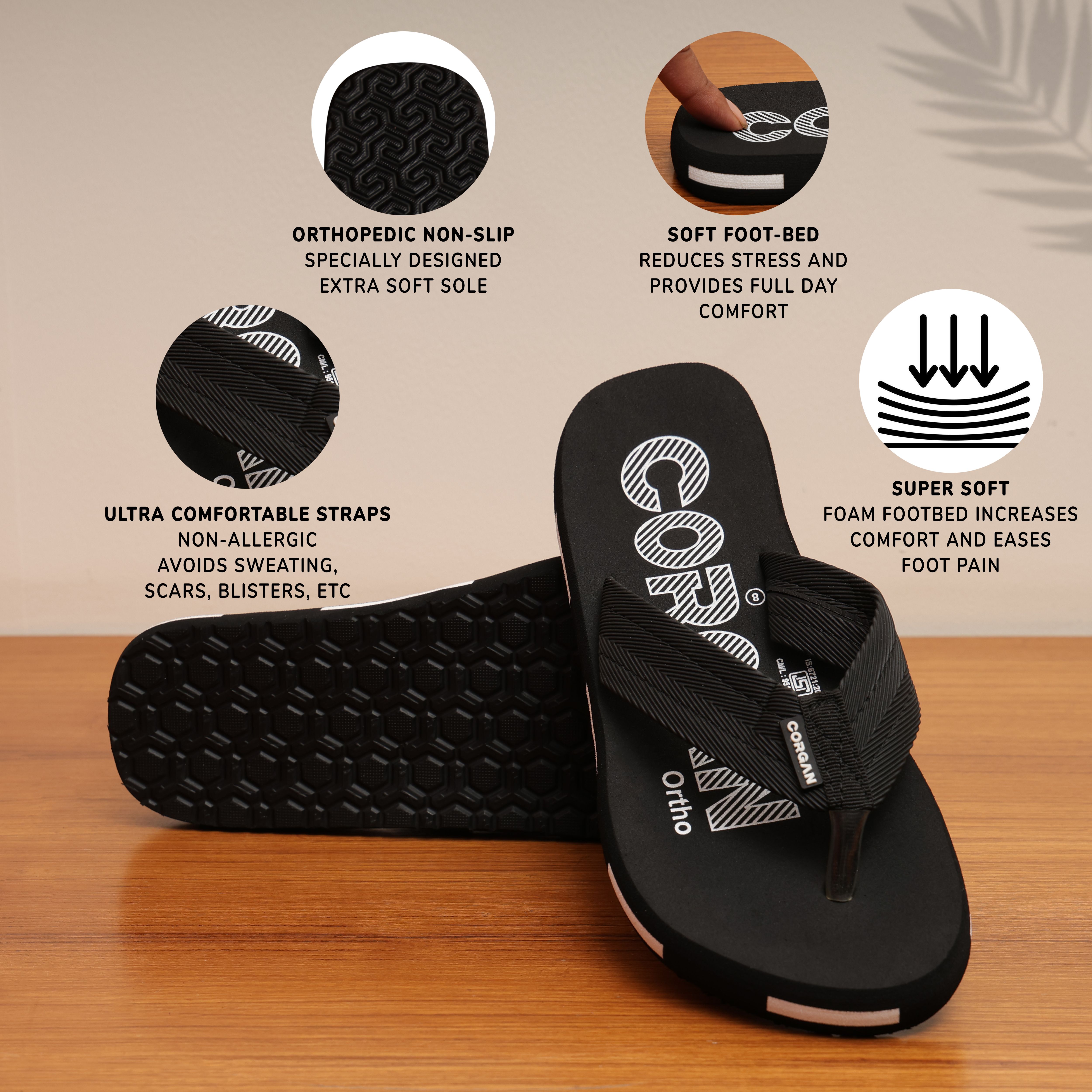corgan Comfortable trending doctor slipper for mens Men Slippers-picture-15