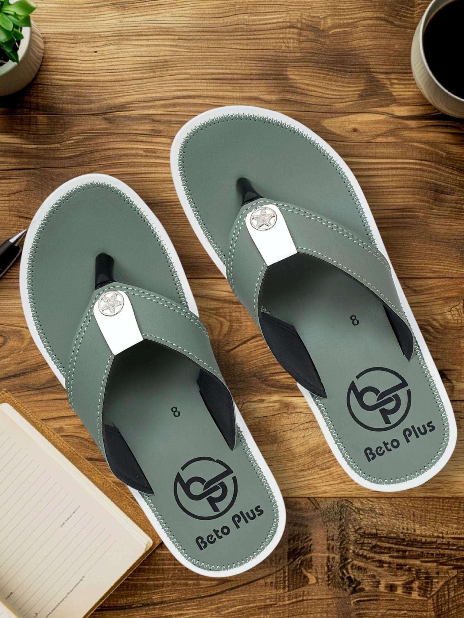 beto plus Unisex Flip Flops-picture-22