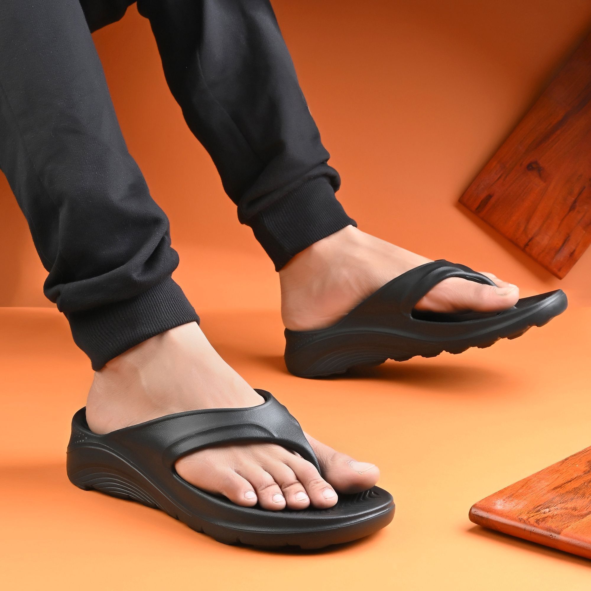 Doctor Soft|Orthopedic|Comfort|Lightweight|Durable|Diabetic|Non Slip Slipper Men Flip Flops-image-21