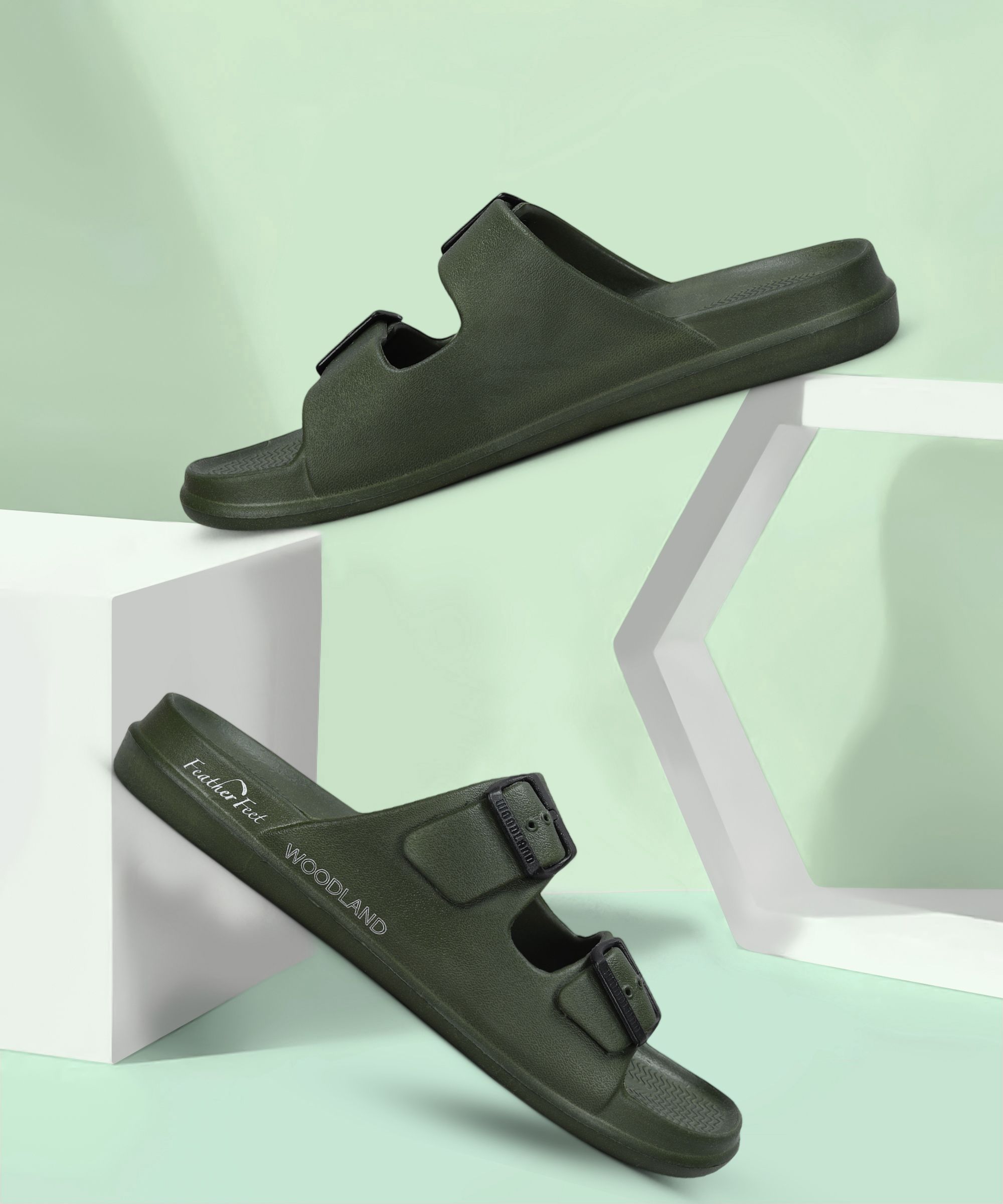 woodland Men Flip Flops-picture-23