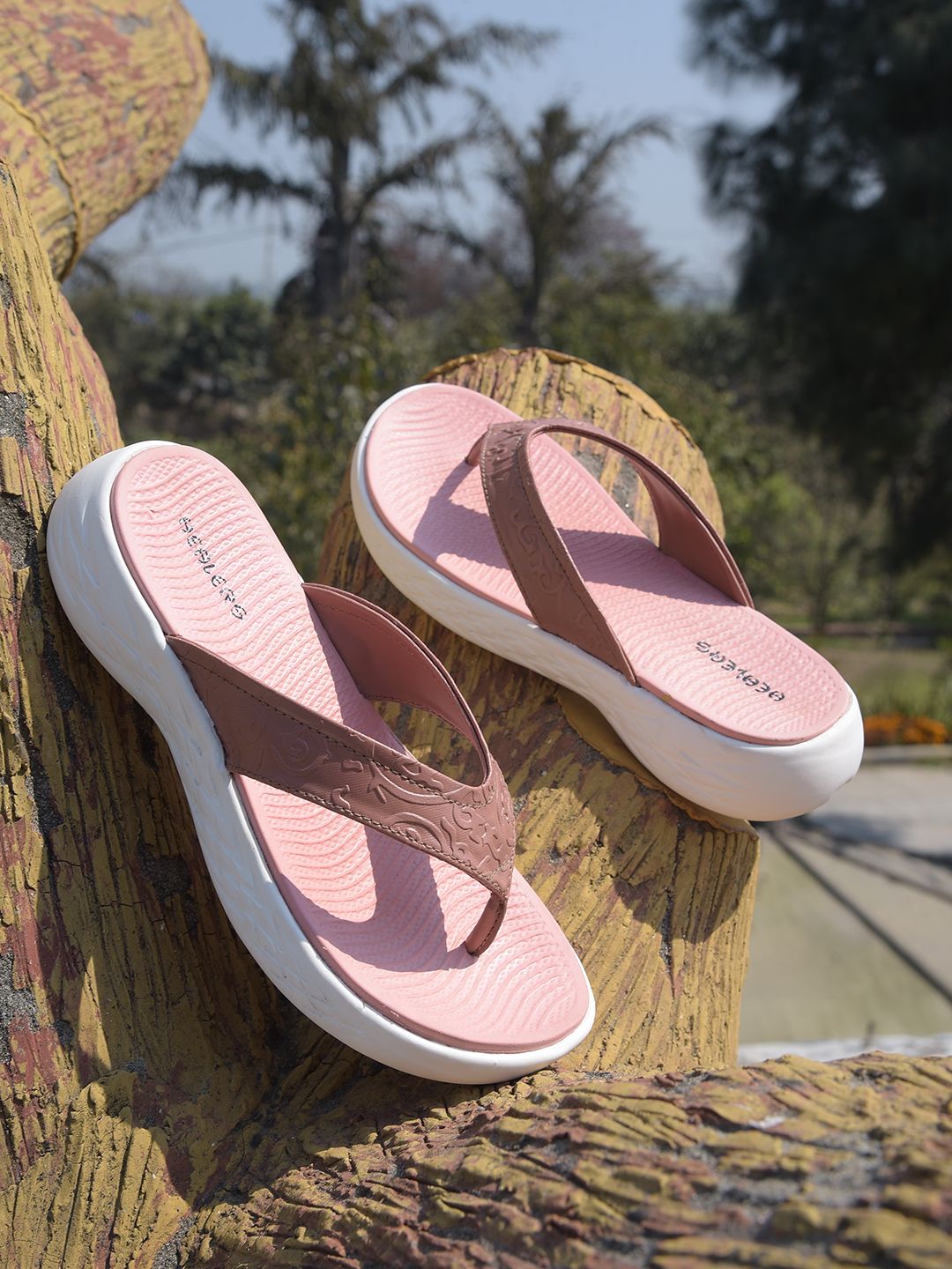 Healers by Liberty SOFIA-1E Peach Thong Slippers Women Slides-picture-28