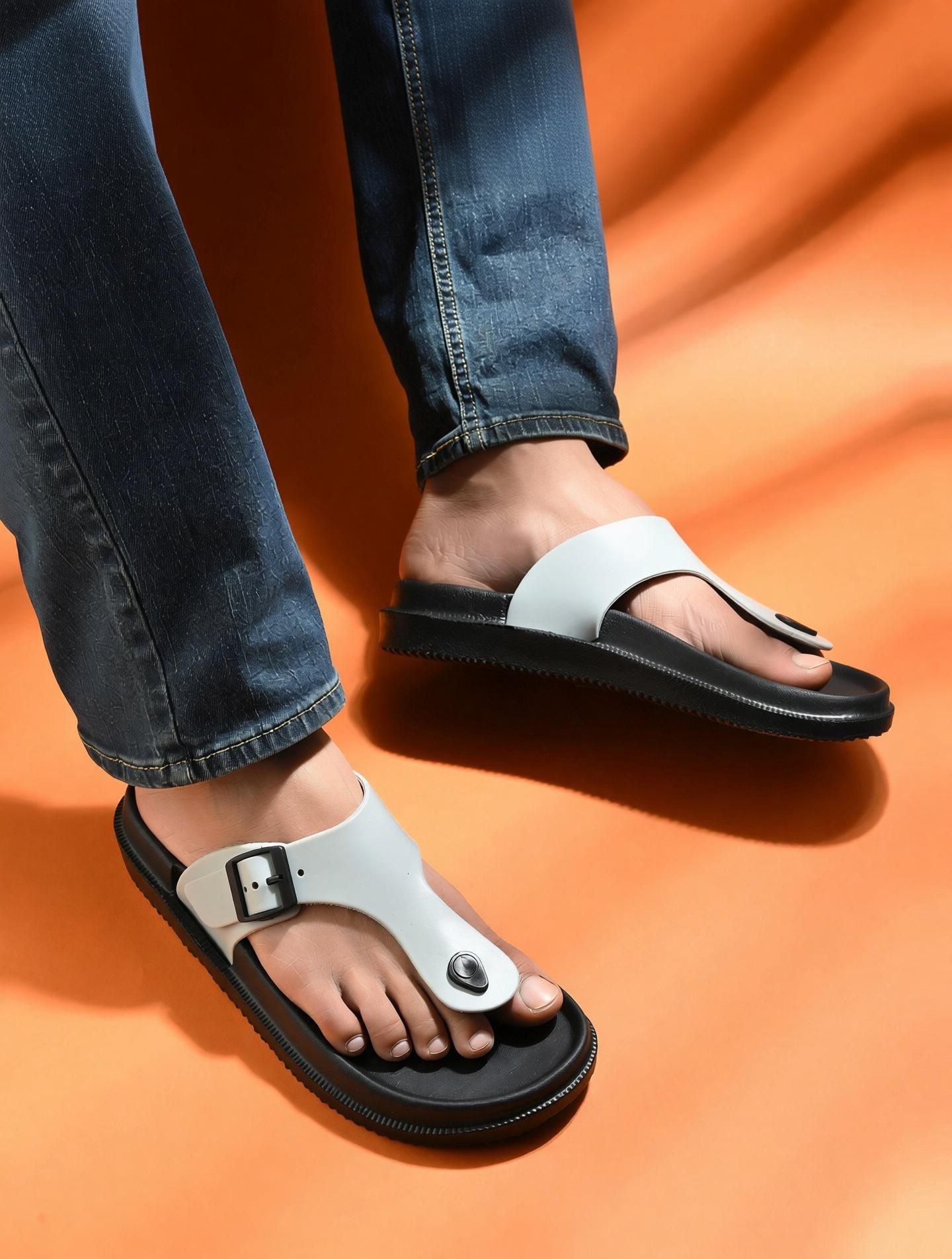 slipover Soft Trending Comfortable Chappal Lightweight Casual Slippers for Daily Wear Men Flip Flops-picture-19