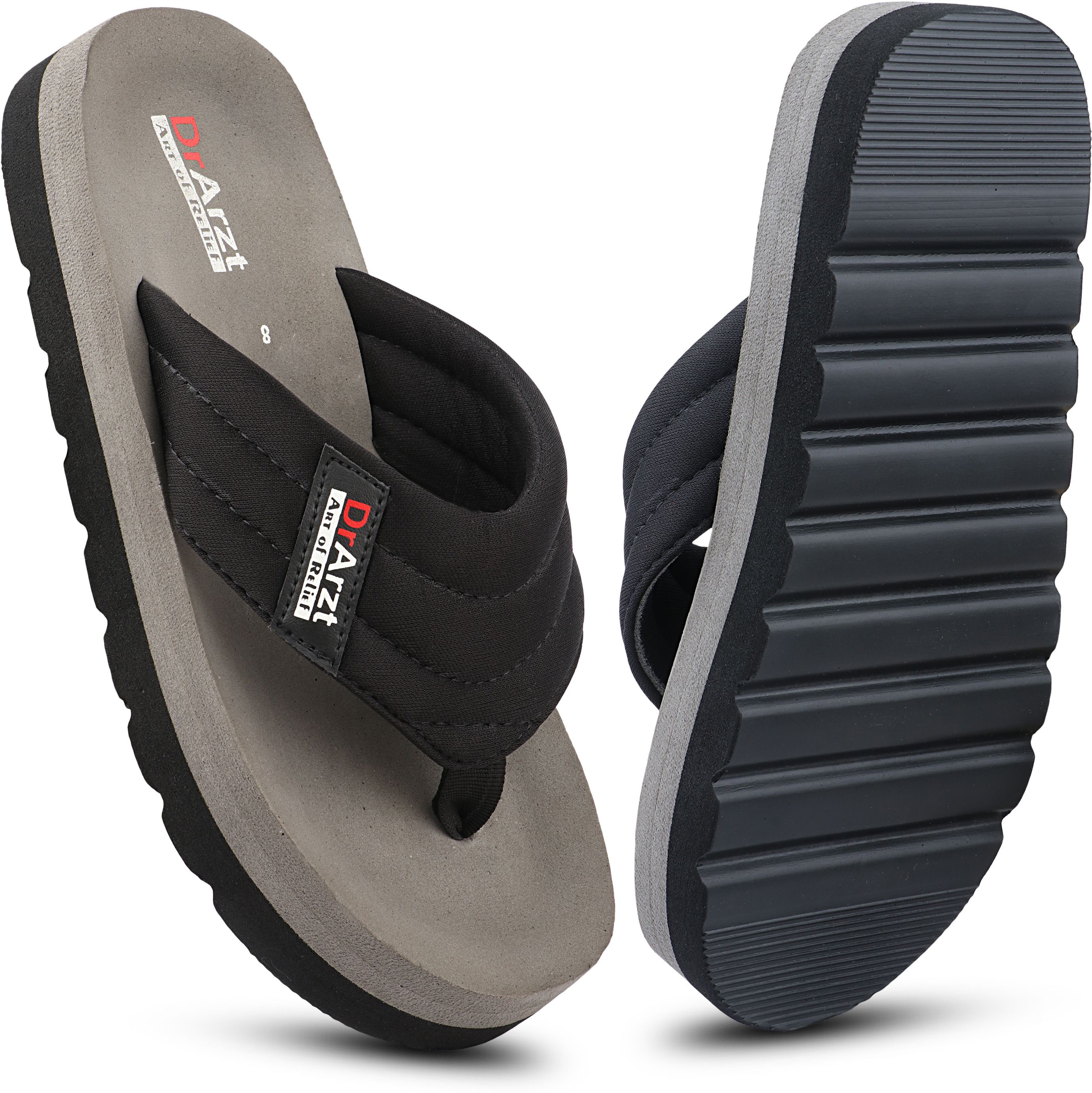 drarzt Super Soft|Ortho Care|Orthopedic|Stylish|Comfortable Men Slippers Men Slippers-picture-41