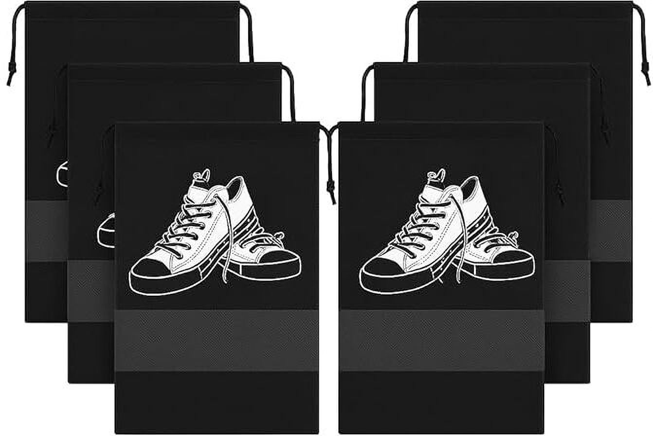 Shoe Bag for Travel, Storage, Home Gym Reusable Bag for Man & Women Pack-6 Small Travel Bag - 41*31