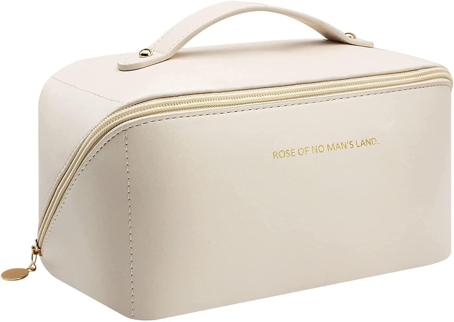 Women White Cosmetic Bag-image-39