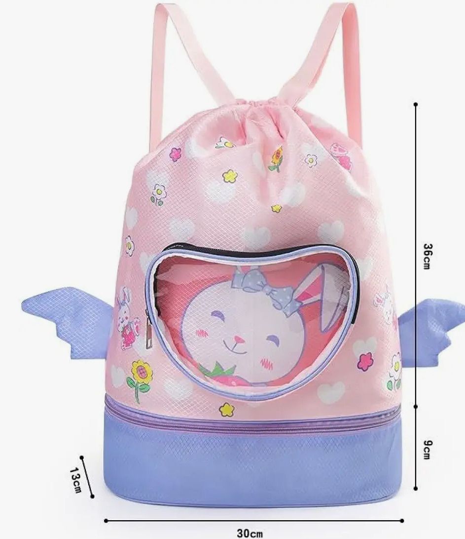 shyam Swimming Bag for Kids Separate Wet Cloth Pouch Small Travel Bag - Small-picture-47