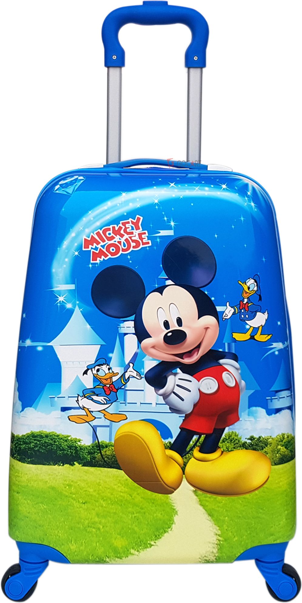 gocart Kid Travel Trolley Suitcase 360A^Rotating Hard Side School Bag Carry Handle Small Travel Bag- Medium-picture-28