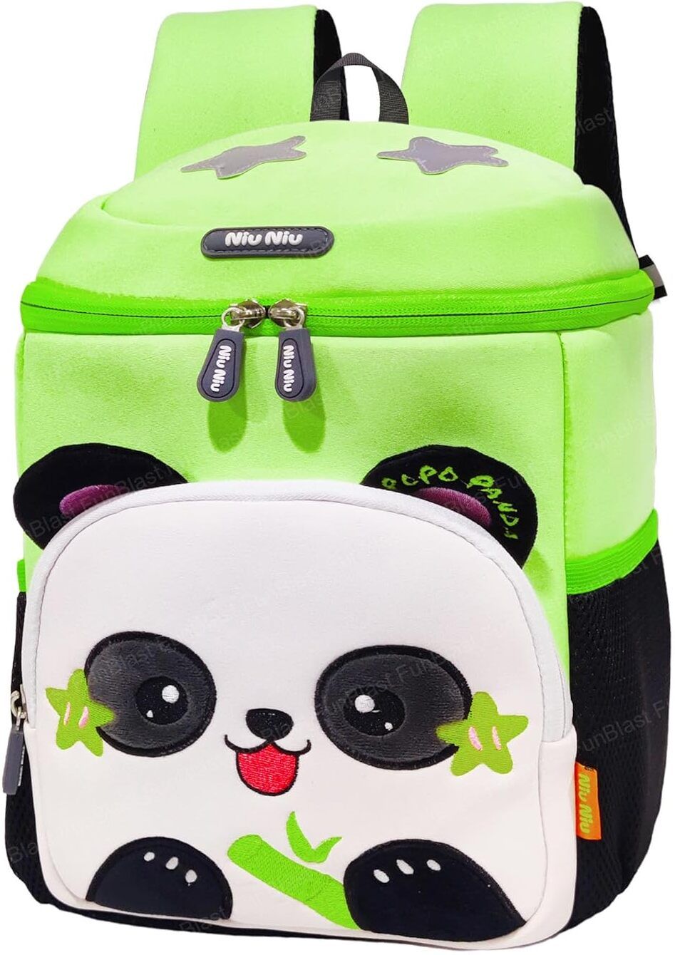NiuNiu Cute 3D Design Dual Zipper Backpack for Small Kids Small Travel Bag - Small-image-4