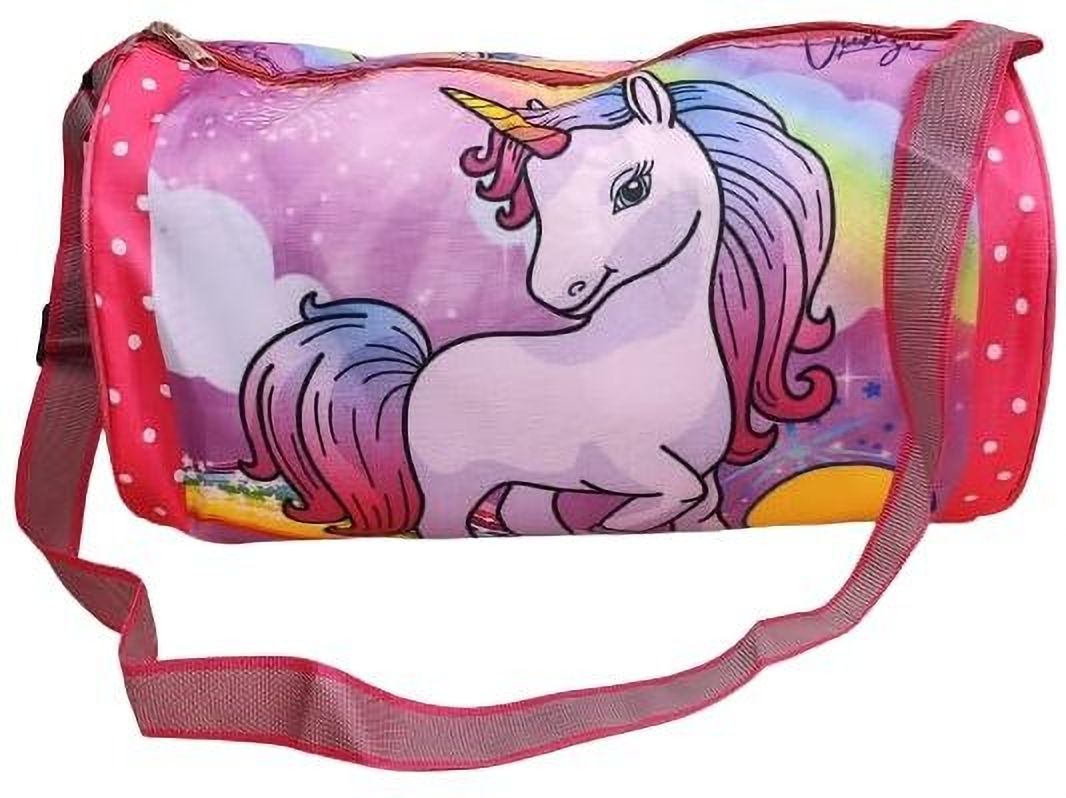 500 L Hand Duffel Bag - Unicorn Duffle Traveling Bag for Kids Mini Duffle Bags Small Travel Bag