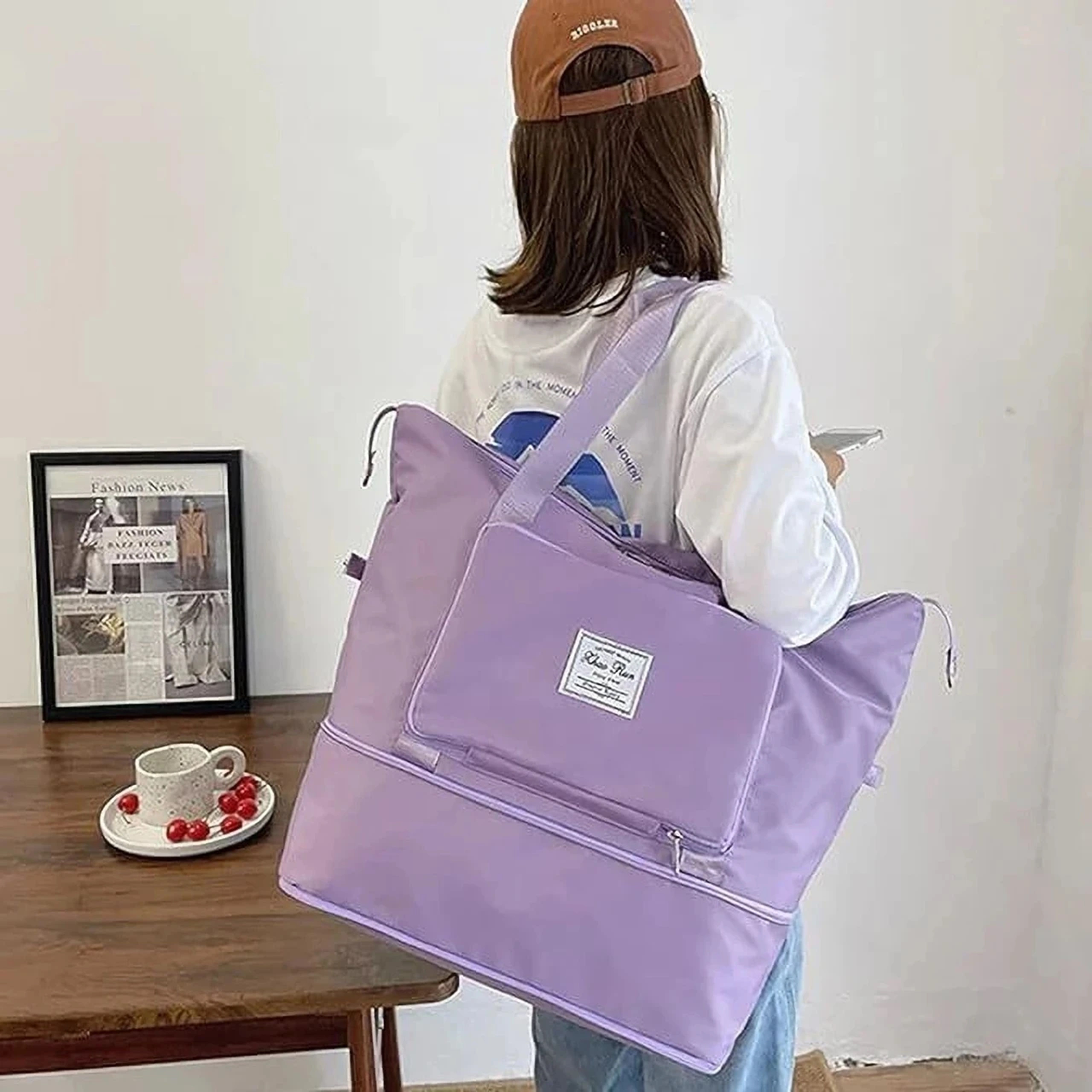 Travel Tote Bag / Cabin Tote Bag / Handheld Travel Bag Small Travel Bag - 24