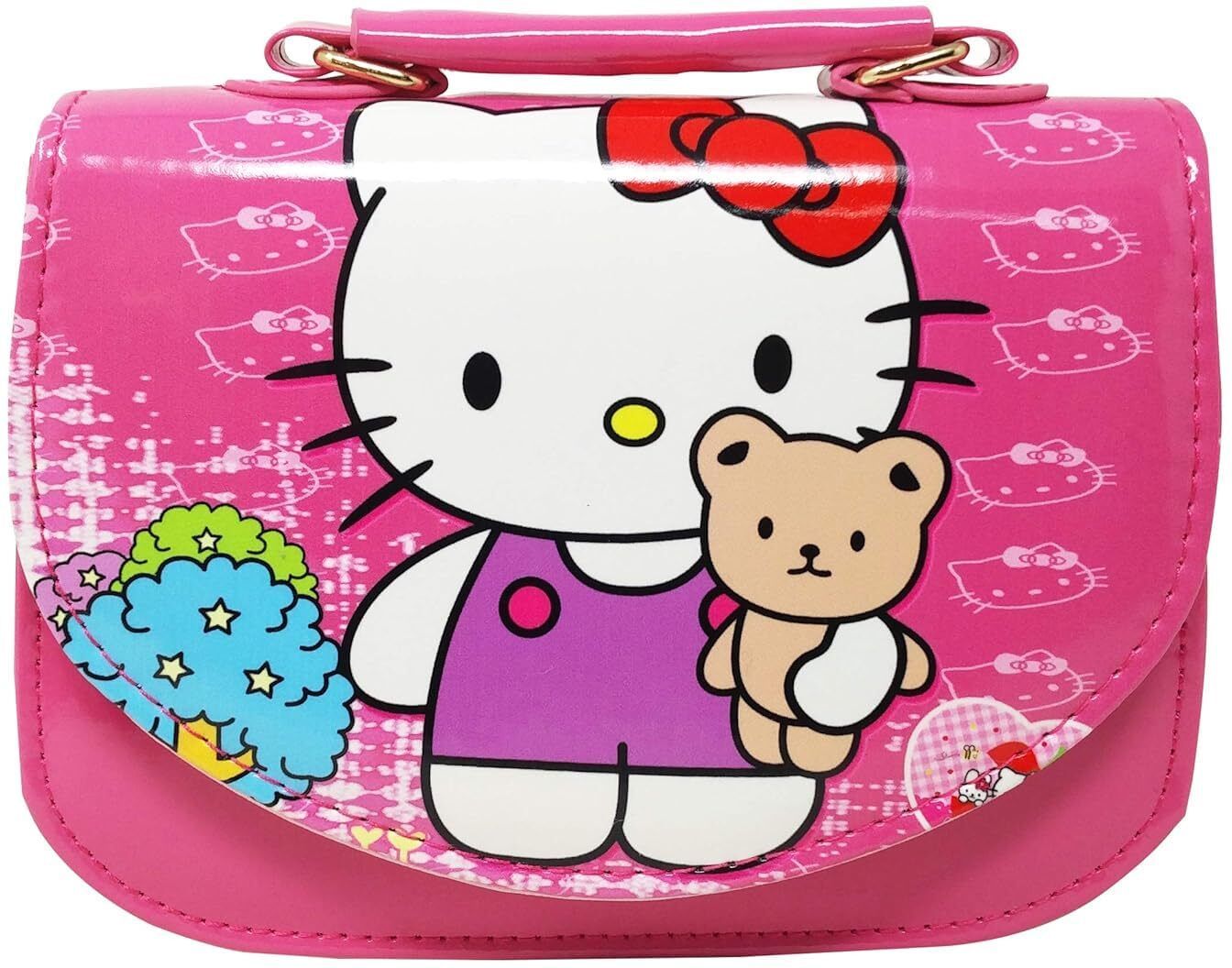 Cartoon Printed Purse for Girl (Assorted Color) Small Travel Bag-image-34