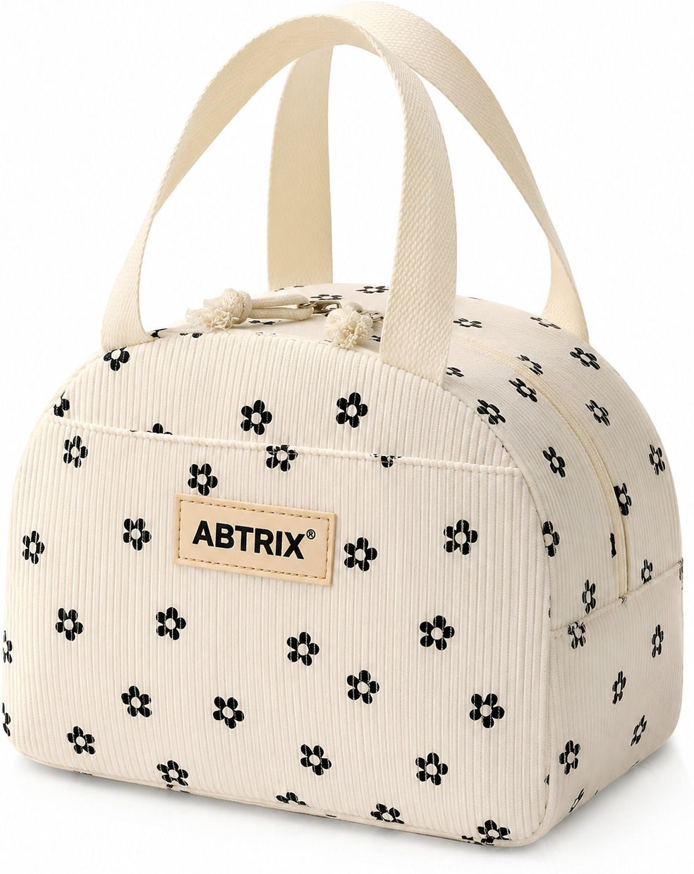 abtrix with ab ABTRIX - Lunch Bag for Women & Men – Cute Lunch Tote Bag (fLOWER) Small Travel Bag - Regular-picture-31