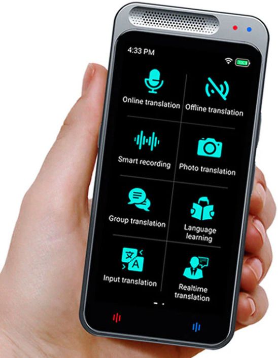 CLEGO AI Language Translator Device with Offline & Online Translation, 138 Languages