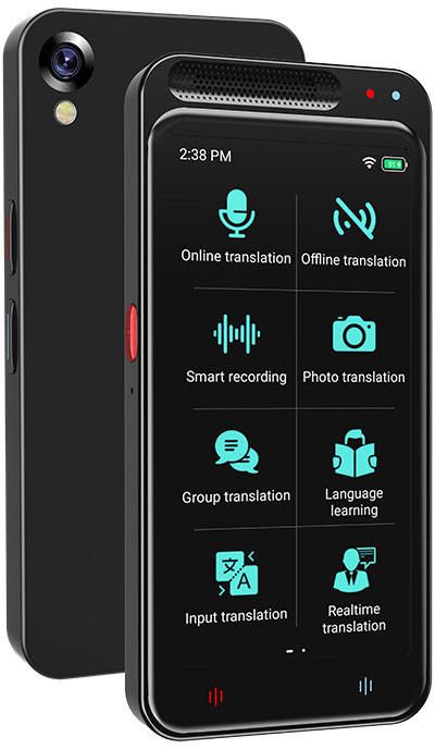 ROCKTECH Z6 AI Language Translator Device , 138 Languages , Voice & Offline Translation