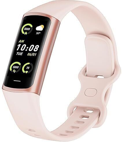 Cubonic Fitness Tracker Watch C68 Smart Bracelet with 1.1 Inch AMOLED Screen-image-1