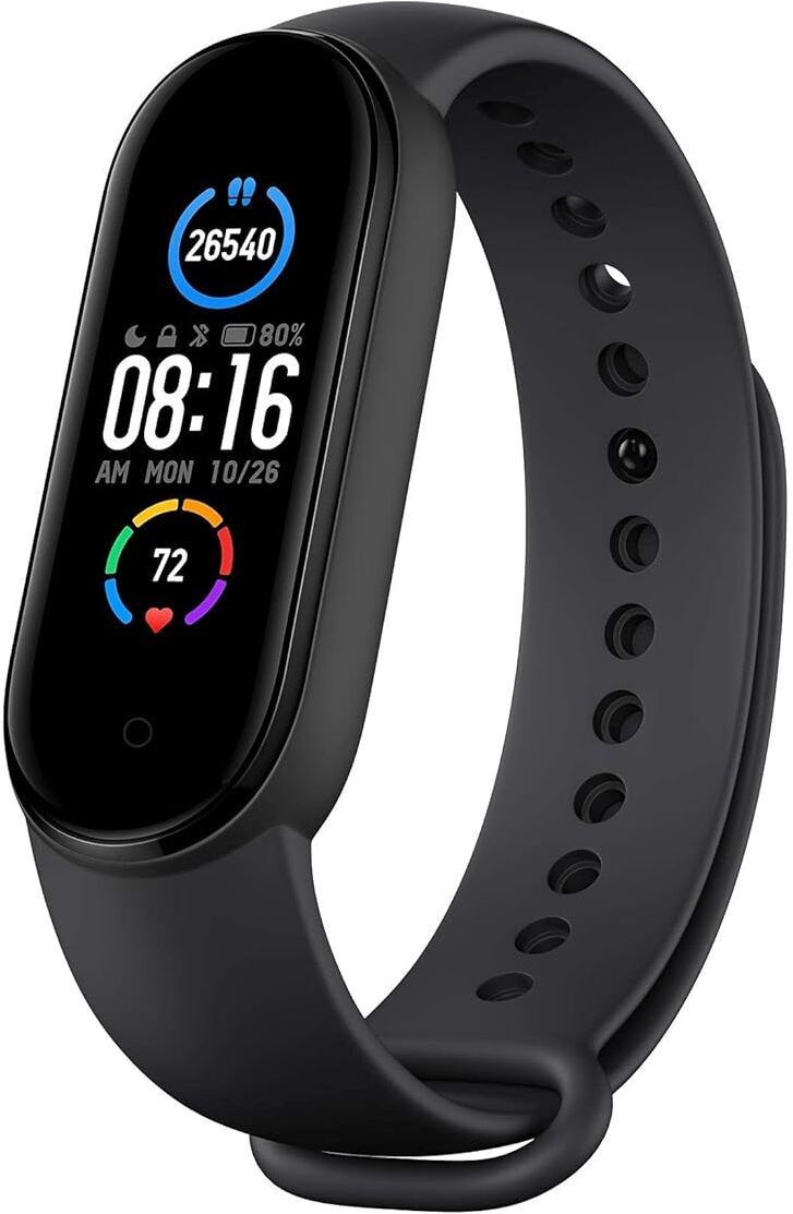 Mi Smart Band 5 - Large AMOLED Color DisplayHealth Tracking, Alarm,(Black)-image-42