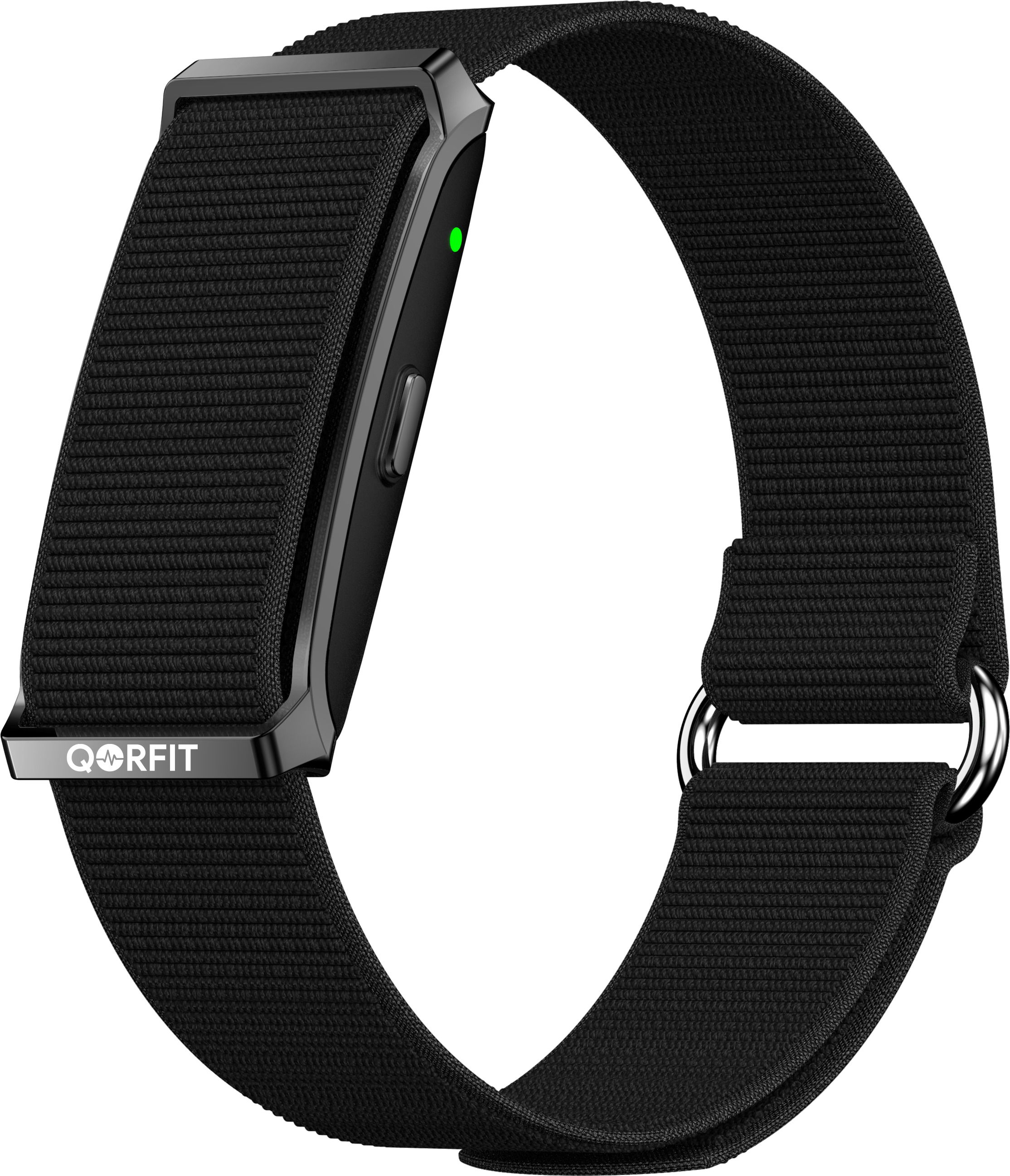 QORFIT Pulse Smart Band, 24/7 Health Tracker with HRV, BP, SpO₂, Sleep, IP68-image-1