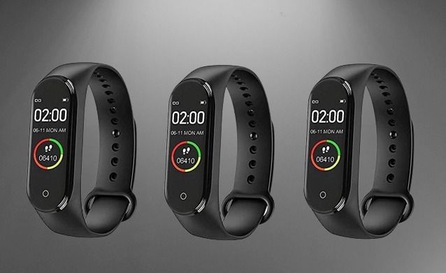 Famekart M4 Smart Band For Track Heart Rate, Step Track With OLED Diplay Pack of 3-picture-17