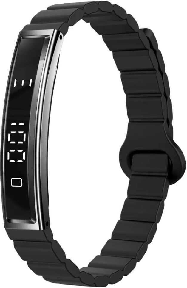 LYNZ Fitness Band, Silver,Unique Design, Curved Digital Display,Multiple Sports Modes-picture-18