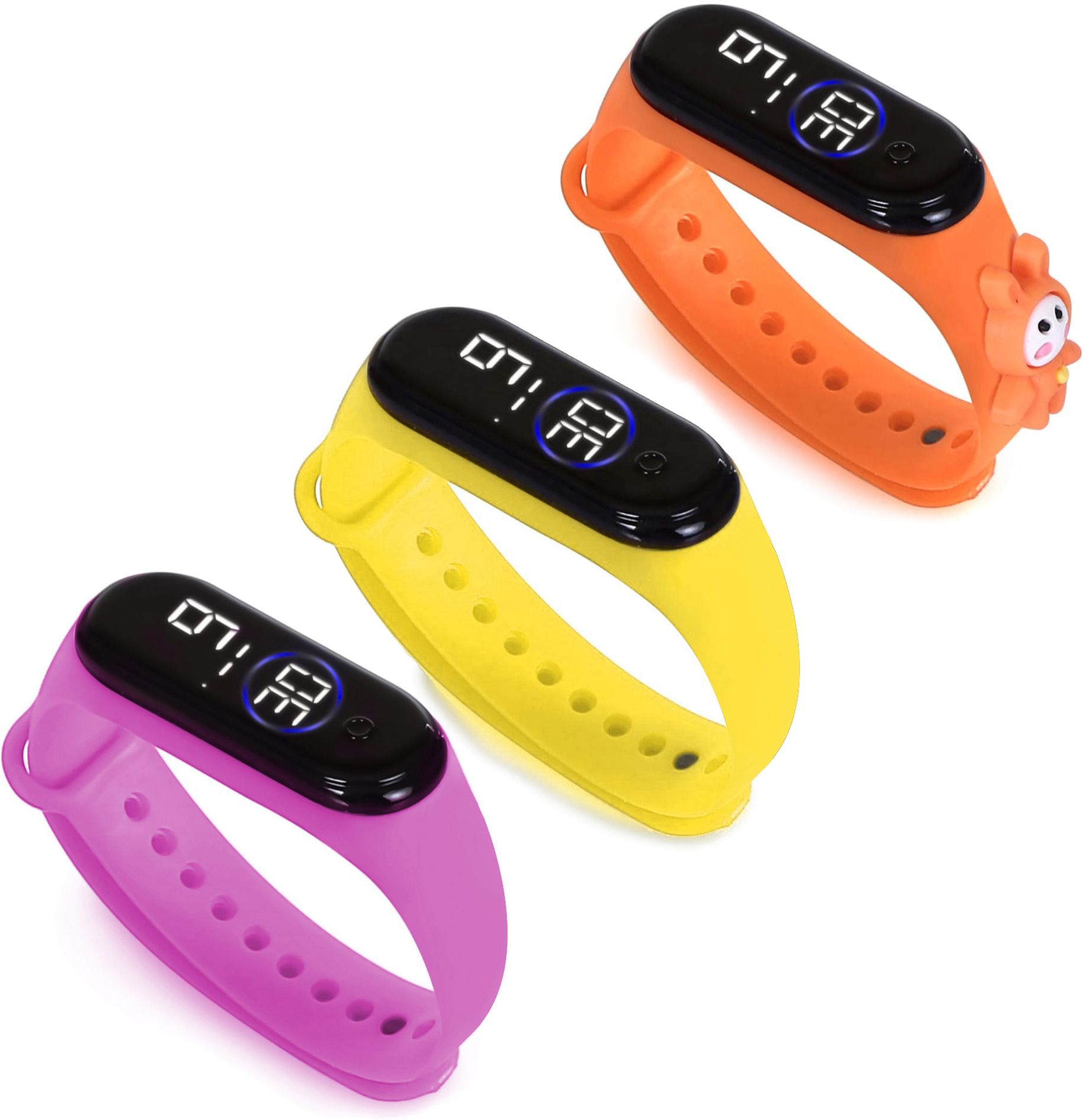 HYPERLEX 3 COMBO Stylish Digital LED Bracelet Band Wrist Watch for Kids, Boys & Men-picture-12