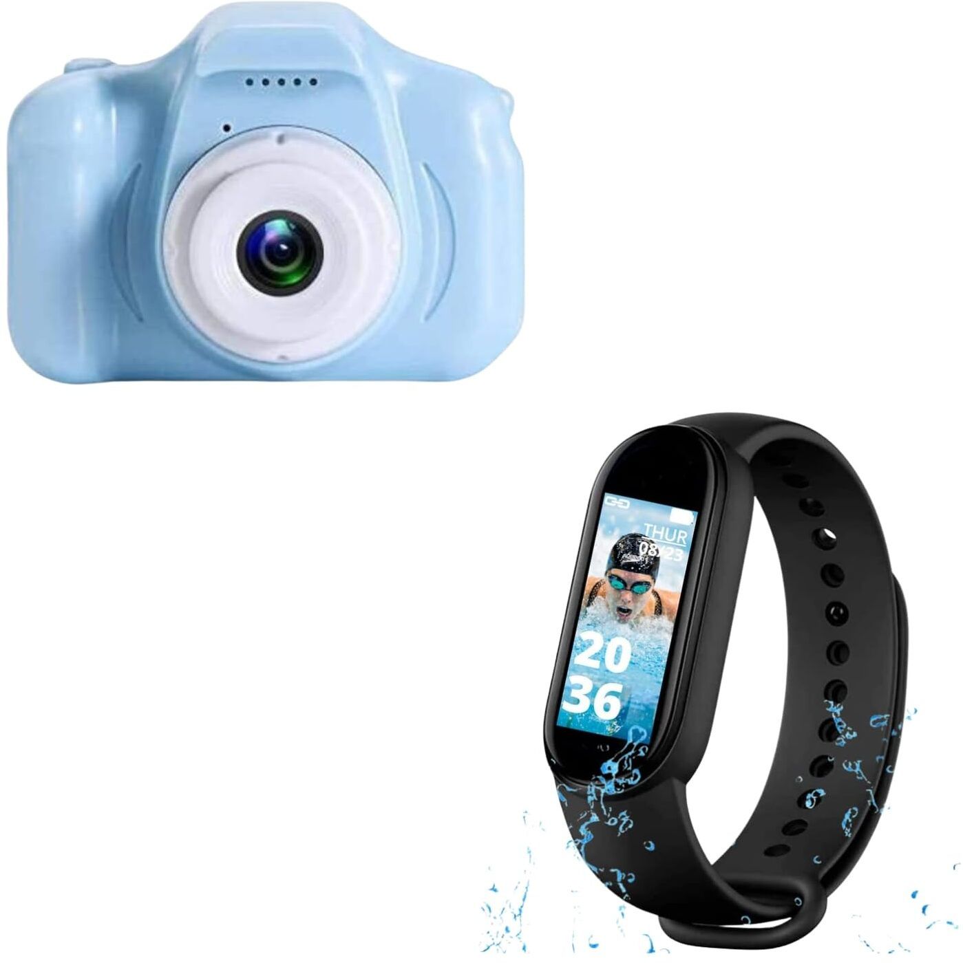 Lipzie Kids Digital Camera Waterproof Fitness Band-image-2