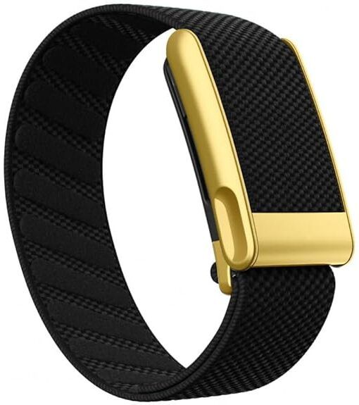UPFATE Magnetic Loop Nylon Smart Watch Strap Black Gold-picture-15