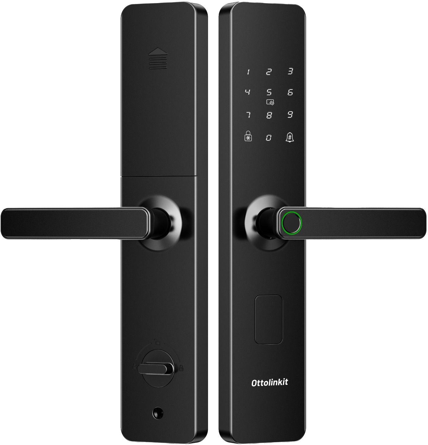 Ottolinkit Smart DoorLock 7Way Unlocking TuyaApp Wifi Fingerprint DigitalPassword Rfid Lock Smart Door Lock-image-18