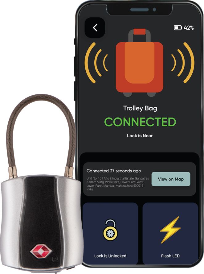 Tag8 Dolphin Smart Padlock -Silver-800024 Smart Door Lock-image-32