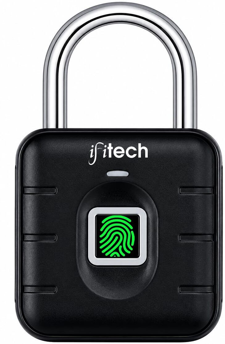 IFITech Fingerprint Padlock Smart Door Lock-image-40