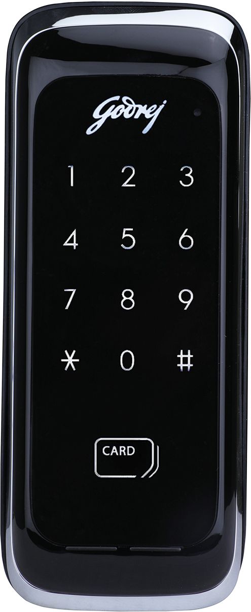 Godrej Locks Advantis Rimtronic RF Digital Lock for Wooden Door | 2 in 1 Access | PIN Access | RFID Card Smart Door Lock-image-15