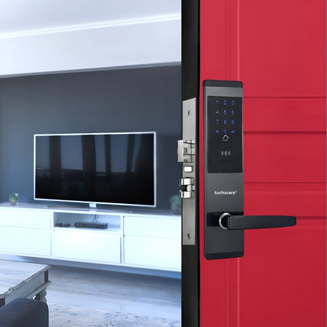 tuchware TW-9001-BLE Black (Left Handed) Smart Door Lock-image-45