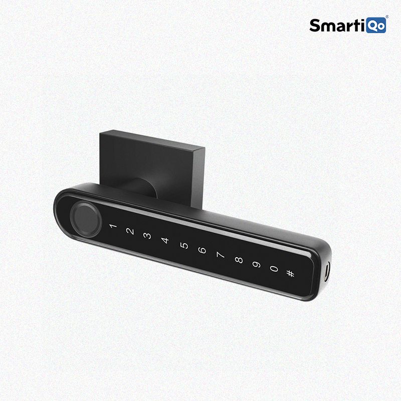 SmartiQo Fingerprint Passcode Handle Door Lock Smart Door Lock-image-7