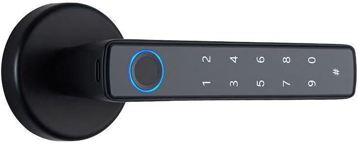 Toss Smart 5-in-1 Unlock (Fingerprint, App, PIN, RFID, Manual Key) Smart Lock for Home & Office | Biometric Security | USB Backup | 2-Year Warranty Smart Door Lock-image-34