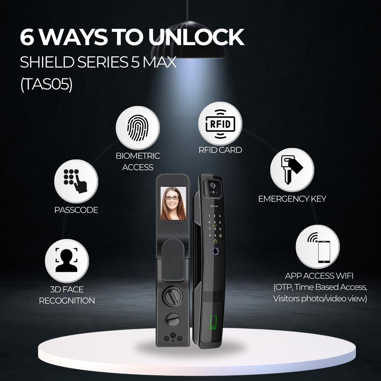 Technixia Shield Series TAS-05 Max Smart Door Lock-image-10