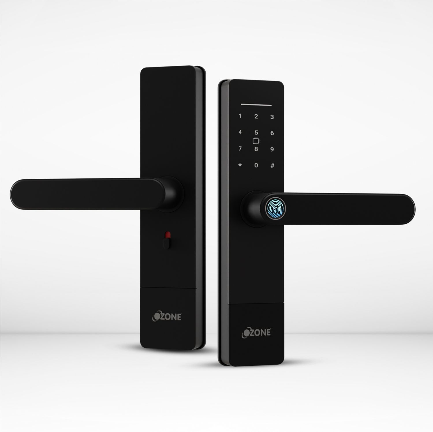 OZONE Smart Wi-Fi Lock for Wooden & Metal Doors, 4-Way Access, OzoLife App, Fingerprint, Password, RFID Card, 30-50 mm Door Thickness, Free Installation, 2 Years Warranty (Black) Smart Door Lock-picture-27