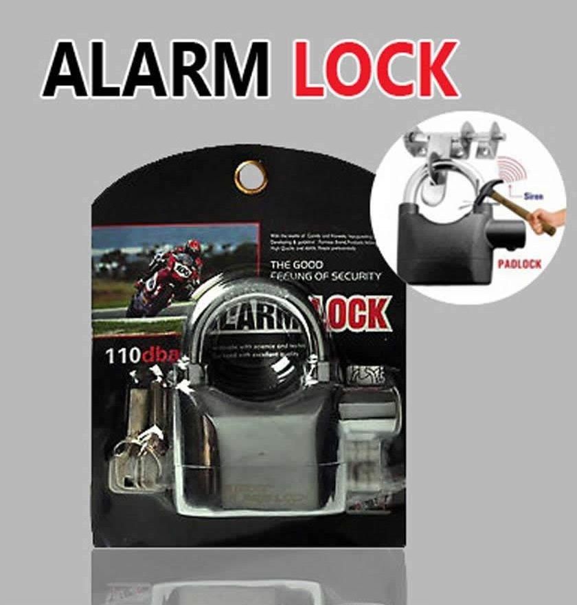 Rhonnium Anti Theft Steel Alarm Bike Lock | Alarm Bike Lock Smart Door Lock-image-17