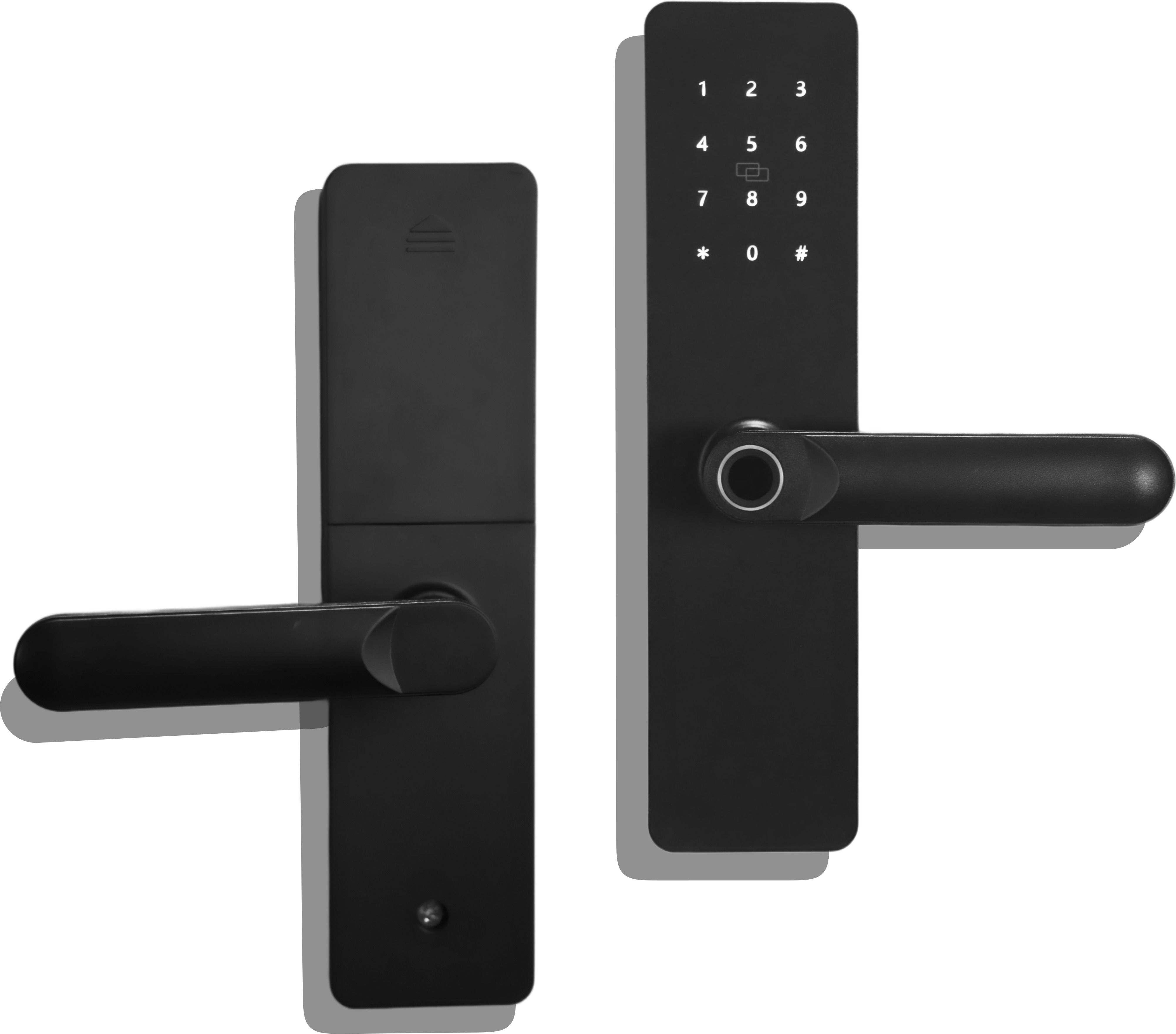 Lockee Klevio Core | 5-Way Unlock: Fingerprint, PIN, RFID, App & Mechanical Key | WiFi & Bluetooth | Wooden Doors Smart Door Lock-picture-14