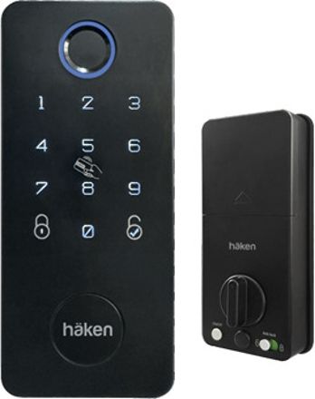 Haken HDLE-R60 Smart Door Lock WiFi Fingerprint PIN RFID Black Smart Door Lock-image-41