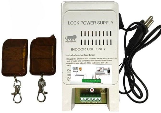 Aayansh Collection WiFi Door Lock Controller Power Supply With 2 Remotes (Works With Alexa/Google) Multipurpose Controller-picture-15