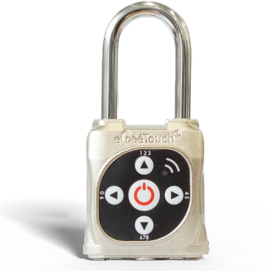 egeetouch GT5300 Smart Mini Padlock (Silver) Smart Door Lock
