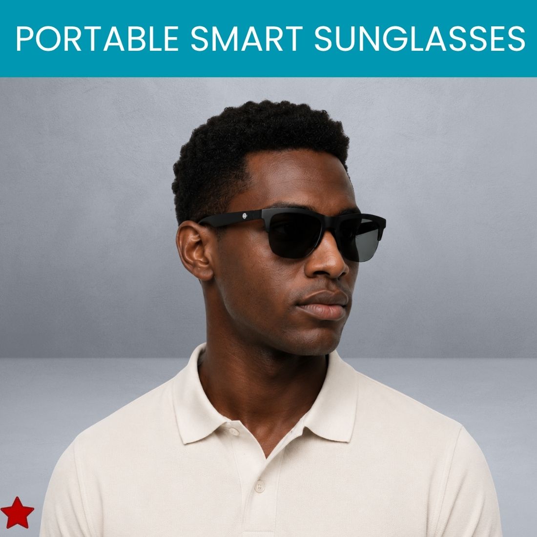 FRONY Wireless Bluetooth Sunglasses With HD Stereo Sound for Driving & SportsPT482-image-45