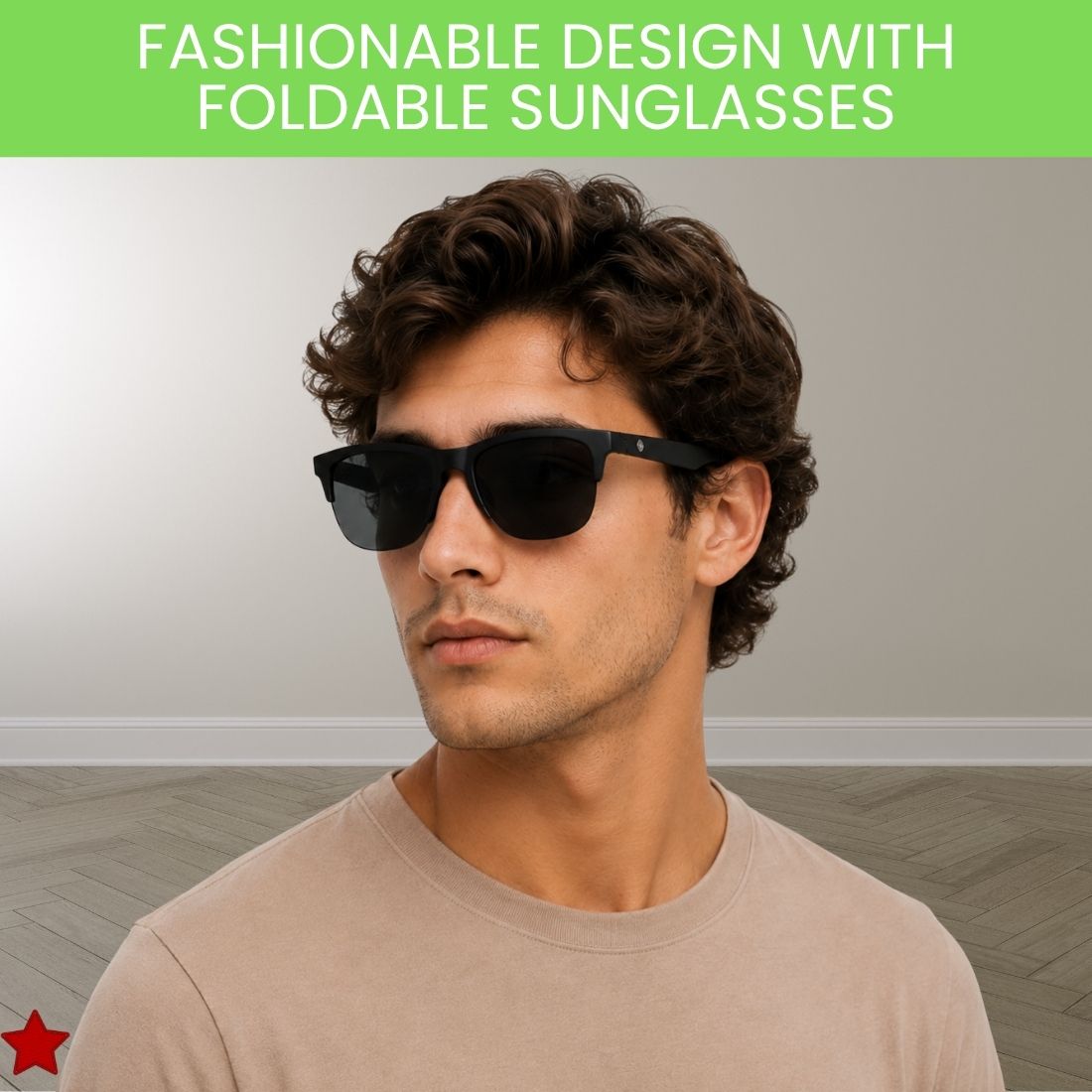 FRONY Wireless Bluetooth Sunglasses With HD Stereo Sound for Driving & SportsPT203-image-18