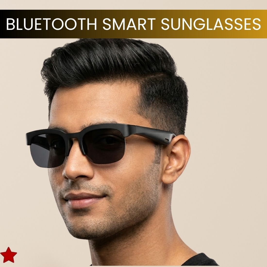 GUGGU Wireless Bluetooth Smart Sunglasses for Men & Women With HD Stereo Sound TY295-image-38