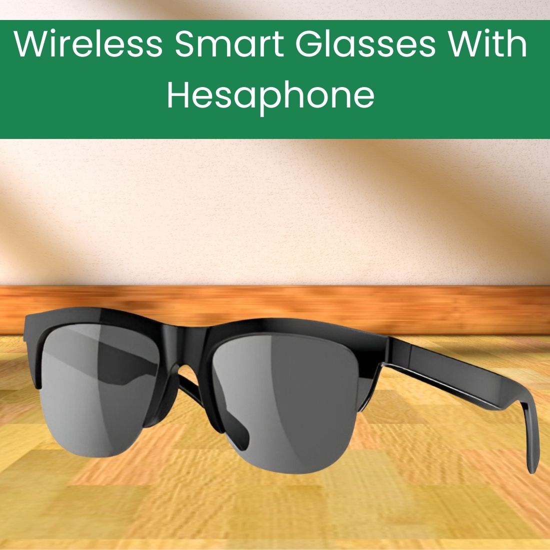 Clairbell Smart Glasses, Bluetooth Sunglasses With Open Ear Speaker for Men/WomenKF434-image-14